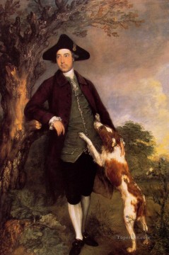 トーマス・ゲインズバラ Painting - ジョージ卿バーノンの肖像画 トーマス・ゲインズボロー